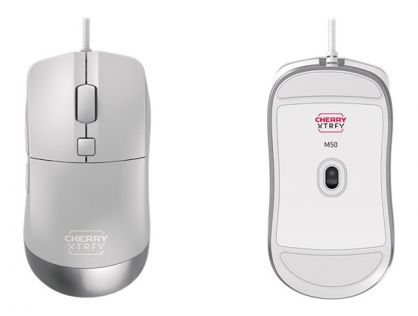 CHERRY Xtrfy M50 - mouse - USB - white