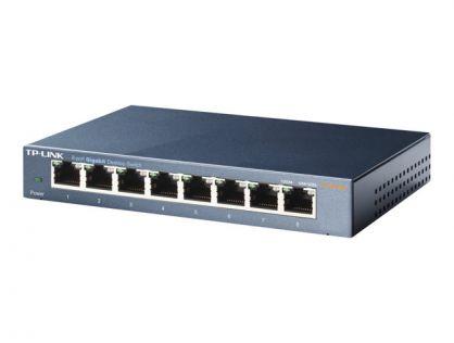 TP-Link TL-SG108 8-Port Gigabit Desktop Switch Steel Case