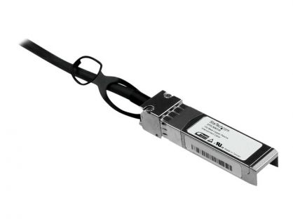 StarTech.com Cisco SFP-H10GB-CU1M Compatible 1m 10G SFP+ to SFP+ Direct Attach Cable Twinax, 10GbE SFP+ Copper DAC 10Gbps Low Power Passive Transceiver Module DAC, Cisco Firepower ASR920 - Lifetime Warranty (SFPCMM1M) - direct attach cable - 1 m