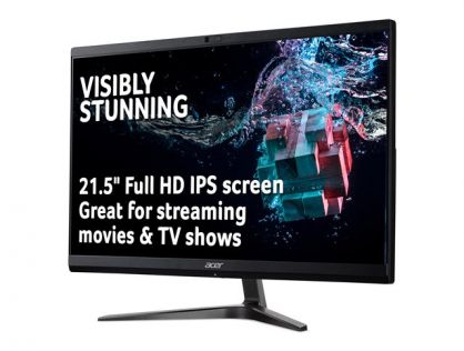 Acer Veriton Z2 VZ2592G - all-in-one - Core i3 1215U 1.2 GHz - 8 GB - SSD 256 GB - LED 21.5"