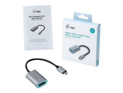 I-TEC USB-C METAL DISPLAY PORT ADAPTER 60HZ