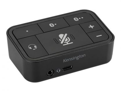 Kensington Universal 3-in-1 Pro Audio Headset Switch - headset switch for headset