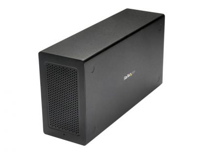 StarTech.com Thunderbolt 3 PCIe Expansion Chassis, External Enclosure Box with 1x PCI-Express Slot, 5K/4K Output Via TB3/DP Ports, TAA - system bus extender - DP