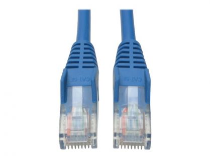 Eaton Tripp Lite Series Cat5e 350 MHz Snagless Molded (UTP) Ethernet Cable (RJ45 M/M), PoE - Blue, 3 ft. (0.91 m) - patch cable - 0.9 m - blue