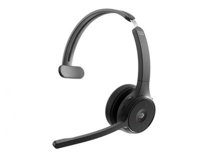 Cisco Headset 721 - Headset - on-ear - Bluetooth - wireless - carbon black - Cisco Webex Certified