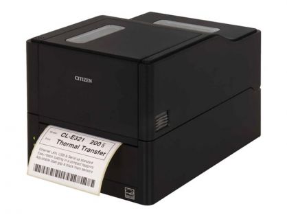 CL-E321 PRINT BC CUTTER LAN USB SERIAL BLACK EN PLUG