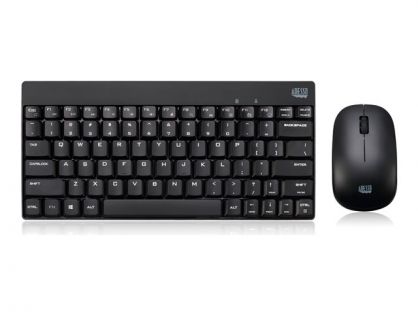 Adesso WKB-1100CB - keyboard and mouse set - US Input Device