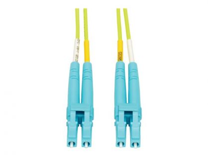 Eaton Tripp Lite Series 100G Duplex Multimode 50/125 OM5 LSZH Fiber Optic Cable (LC/LC), Lime Green, 2 m - patch cable - 2 m - lime green