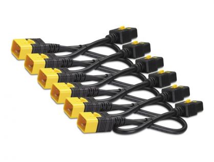 Power Cord Kit (6 ea), Locking, C19 to C20, 1.8m