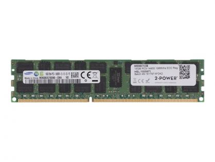 2-Power - DDR3L - module - 16 GB - DIMM 240-pin - 1866 MHz / PC3L-14900 - registered