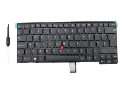 Lite-On - notebook replacement keyboard - with Trackpoint - QWERTY - US/UK