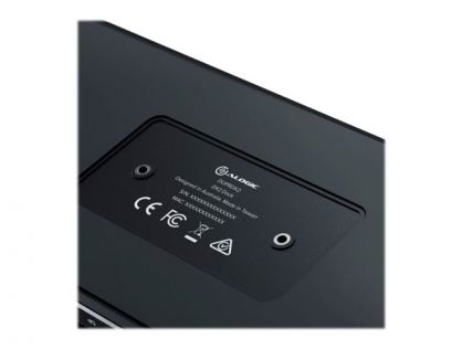 ALOGIC DX2 - docking station - USB-C - 2 x DP - 1GbE