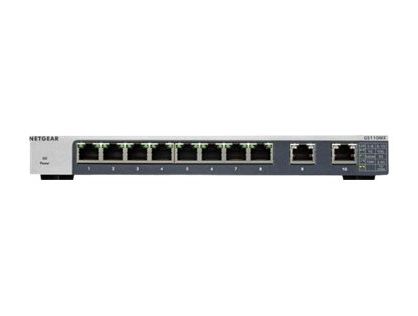 NETGEAR GS110MX - switch - 8 ports - unmanaged - rack-mountable