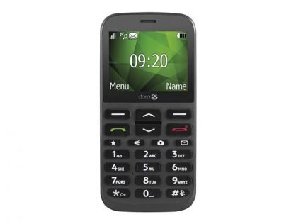 DORO 1370 - black - feature phone - 16 MB - GSM