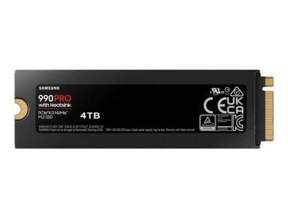 Samsung 990 PRO MZ-V9P4T0GW - SSD - 4 TB - PCIe 4.0 x4 (NVMe)