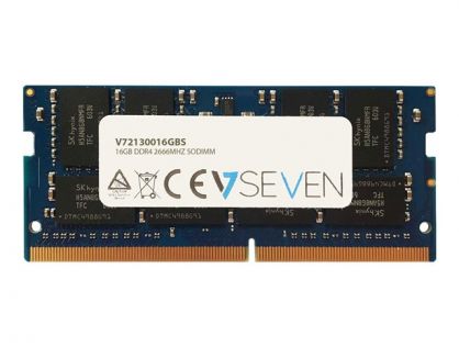V7 - DDR4 - module - 16 GB - SO-DIMM 260-pin - 2666 MHz / PC4-21300 - unbuffered
