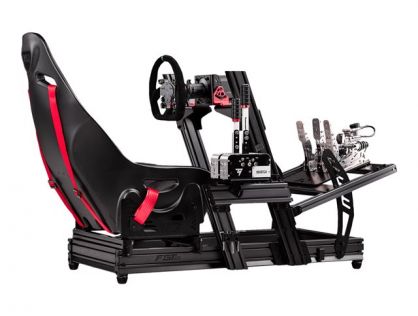 Next Level Racing Elite DD - mount adapter for steering wheel game controller - side and front