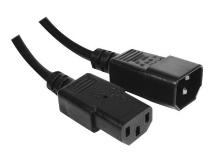 Hypertec ProConnectLite - power extension cable - IEC 60320 C13 to IEC 60320 C14 - 60 cm