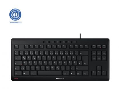 CHERRY STREAM KEYBOARD TKL - keyboard - QWERTZ - German - black Input Device
