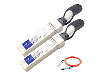 AddOn 3m Cisco Compatible SFP+ AOC - Direct attach cable - SFP+ to SFP+ - 3 m - fibre optic - for Cisco Catalyst 3560, 3850, Nexus 93XX, ONE Nexus 93XX, UCS 5108 Blade Server Chassis