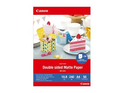 Canon Double-sided Matte Paper MP-101D - paper - matte - 50 sheet(s) - A4 - 240 g/m²