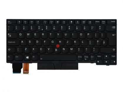 Lite-On FU5370BL2 - notebook replacement keyboard - with Trackpoint - QWERTY - UK Input Device