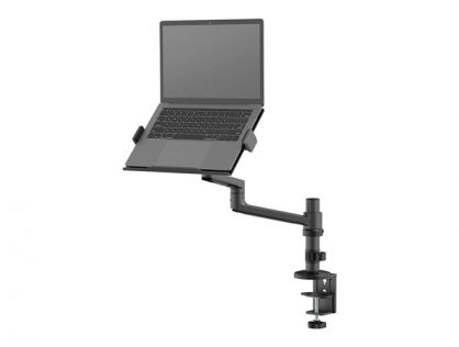 Neomounts DS20-425BL1 - Mounting kit (articulating arm) - full-motion - for notebook - steel - black - screen size: 11.6"-17.3" - desk-mountable