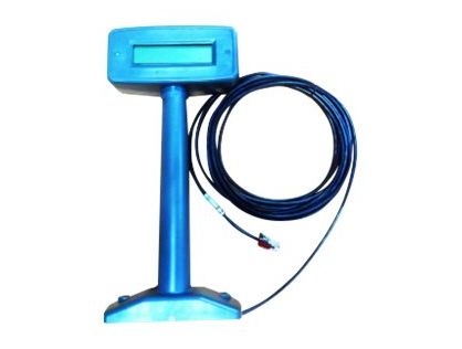 Zebra Scale Single Display with Pole - Dual Interval - barcode scanner remote display