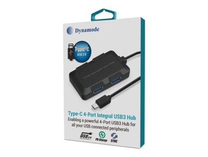 Dynamode C-TC-USB3HUB - hub - 4 ports