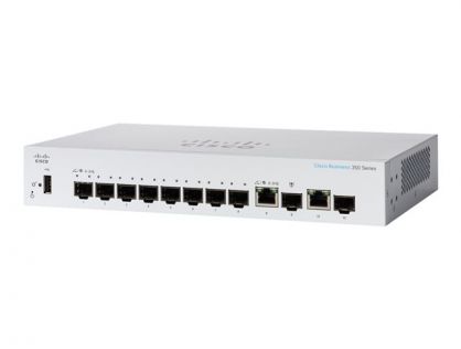 Cisco Business 350 Series CBS350-8S-E-2G - switch - 10 ports - Managed - rack-mountable