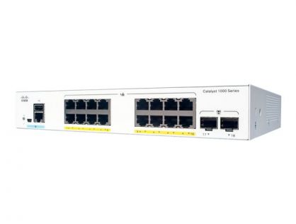 Cisco Catalyst 1000-16P-2G-L - switch - 16 ports - Managed - rack-mountable