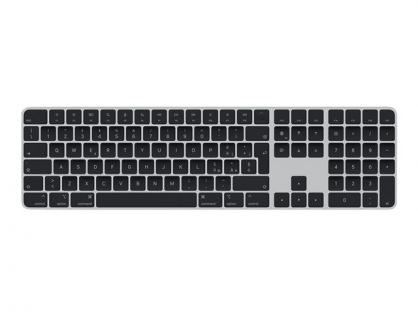 Apple Magic Keyboard with Touch ID and Numeric Keypad - keyboard - QWERTY - Italian - black keys Input Device