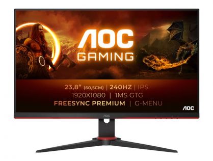 AOC Gaming 24G2ZE/BK - LED monitor - Full HD (1080p) - 23.8"