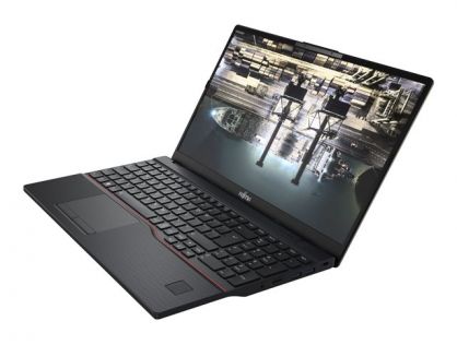 Fujitsu LIFEBOOK E5512A - AMD Ryzen 5 Pro 5675U / 2.3 GHz - Win 11 Pro - Radeon Graphics - 16 GB RAM - 256 GB SSD SED, NVMe - 15.6" IPS 1920 x 1080 (Full HD) - Wi-Fi 6