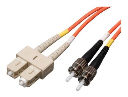 Eaton Tripp Lite Series Duplex Multimode 62.5/125 Fiber Patch Cable (SC/ST), 1M (3 ft.) - patch cable - 0.9 m