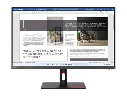 Lenovo ThinkVision S27i-30 - LED monitor - 27" - 1920 x 1080 Full HD (1080p) @ 100 Hz - IPS - 300 cd/m² - 1300:1 - 4 ms - 2xHDMI, VGA - storm grey