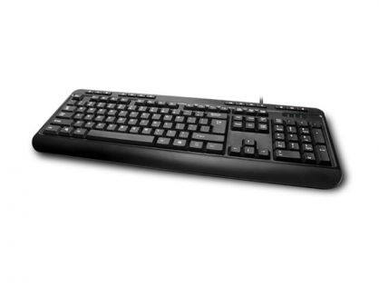 SPILL-RESISTANT MULTIMEDIA DESKTOP KEYBOARD (USB) ONLY