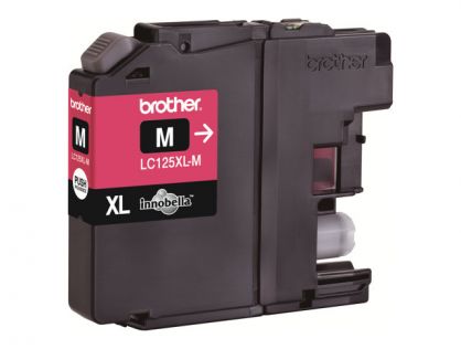 Brother LC125XLM - Super High Yield - magenta - original - blister - ink cartridge - for Brother DCP-J4110DW, MFC-J4410DW, MFC-J4510DW, MFC-J6520DW, MFC-J6720DW, MFC-J6920DW