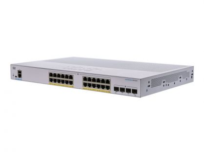 Cisco Business 350 Series 350-24P-4G - switch - 24 ports - Managed - rack-mountable