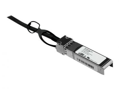 StarTech.com Cisco SFP-H10GB-CU3M Compatible 3m 10G SFP+ to SFP+ Direct Attach Cable Twinax, 10GbE SFP+ Copper DAC 10 Gbps Low Power Passive Transceiver Module DAC, Cisco Firepower, ASR920 - Lifetime Warranty (SFPCMM3M) - direct attach cable - 3 m