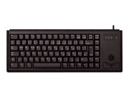 CHERRY Compact-Keyboard G84-4400 - keyboard - UK - black Input Device
