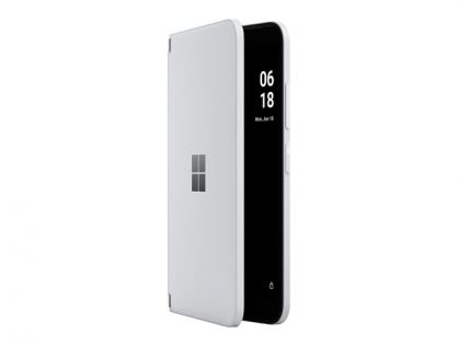 Microsoft Surface Duo 2 - 5G smartphone - dual-SIM - RAM 8 GB / Internal Memory 256 GB - OLED display - 8.3" 2688 x 1892 pixels (90 Hz) - 3x rear cameras 12 MP, 12 MP, 16 MP 12 MP - Glacier