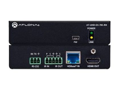 4K/UHD HDMI Over HDBaseT Receiver with Control and PoE