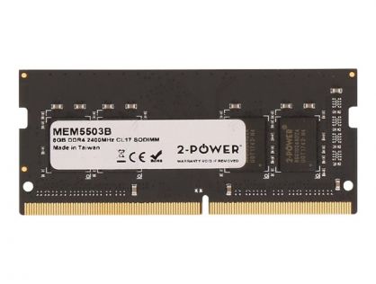 2-Power - DDR4 - 8 GB - SO-DIMM 260-pin - 2400 MHz / PC4-19200 - CL17 - 1.2 V - unbuffered - non-ECC