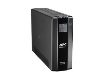 APC Back-UPS Pro BR1300MI - UPS - AC 230 V - 780 Watt - 1300 VA - USB - output connectors: 8 - black