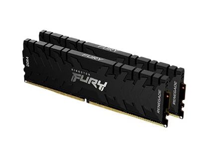 Kingston FURY Renegade - DDR4 - kit - 32 GB: 2 x 16 GB - DIMM 288-pin - 3600 MHz / PC4-28800 - unbuffered