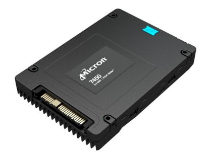 Micron 7450 MAX - SSD - Enterprise - 1600 GB - internal - 2.5" - U.3 PCIe 4.0 (NVMe)
