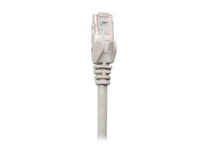 NETWORK CABLE CAT5E CCA 10M- GREY U/UTP SNAGLESS/BOOTED