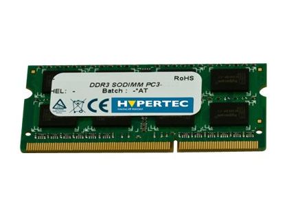 Hypertec Legacy - DDR3 - kit - 4 GB: 2 x 2 GB - SO-DIMM 204-pin - 1066 MHz / PC3-8500 - unbuffered