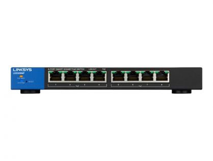 Linksys Business LGS308MP - switch - 8 ports - smart